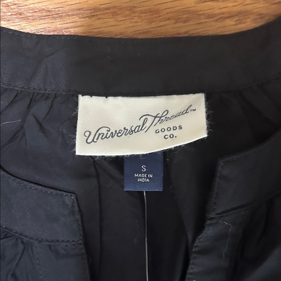 NWT Universal Thread Black Dress with White Embroidery - Picture 2 of 5